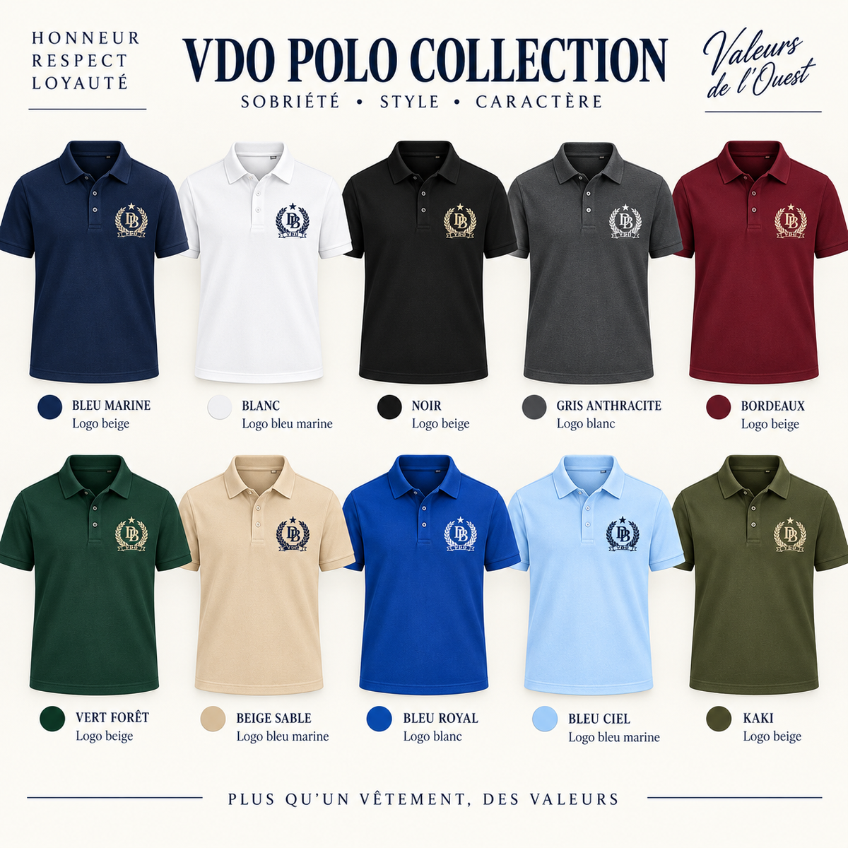 Polo DB Couronne de Laurier