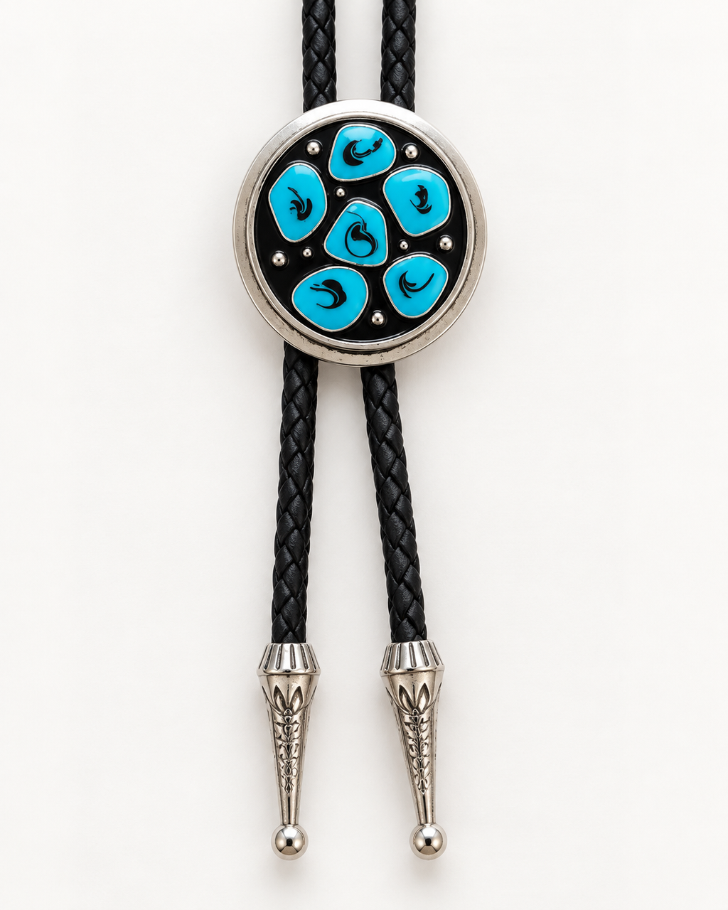 Bolo Tie Turquoise Constellation