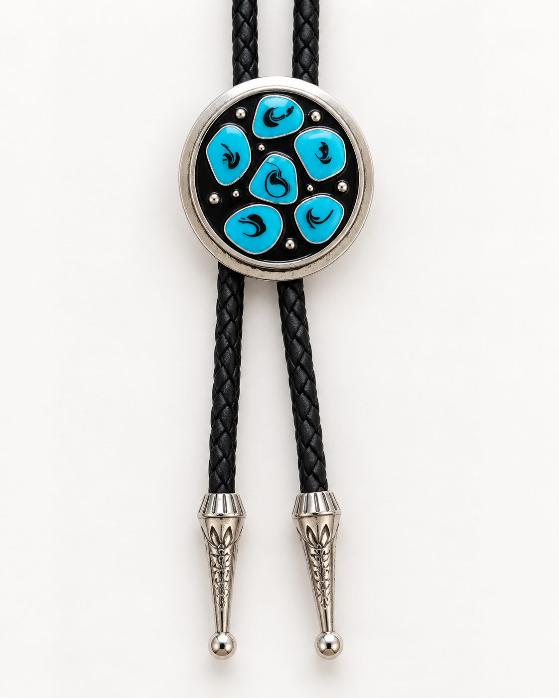 Bolo Tie Turquoise Constellation