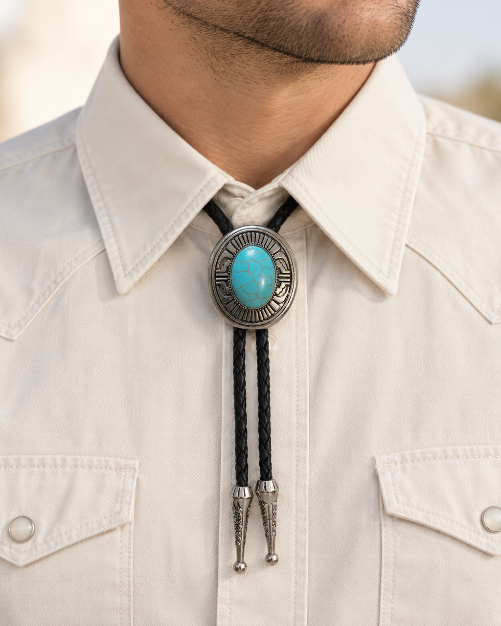 Bolo Tie Turquoise Arizona