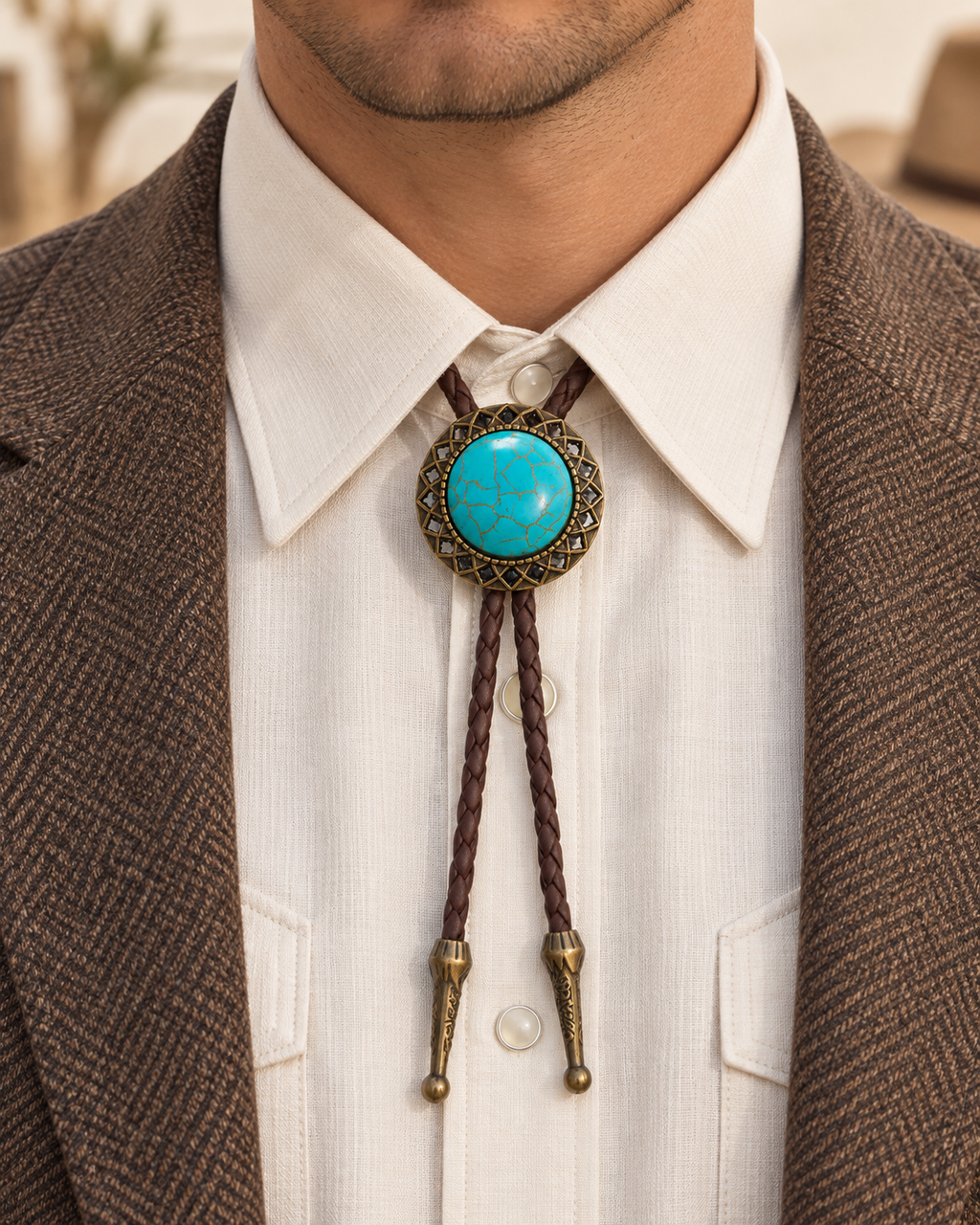 Bolo Tie Turquoise Dakota