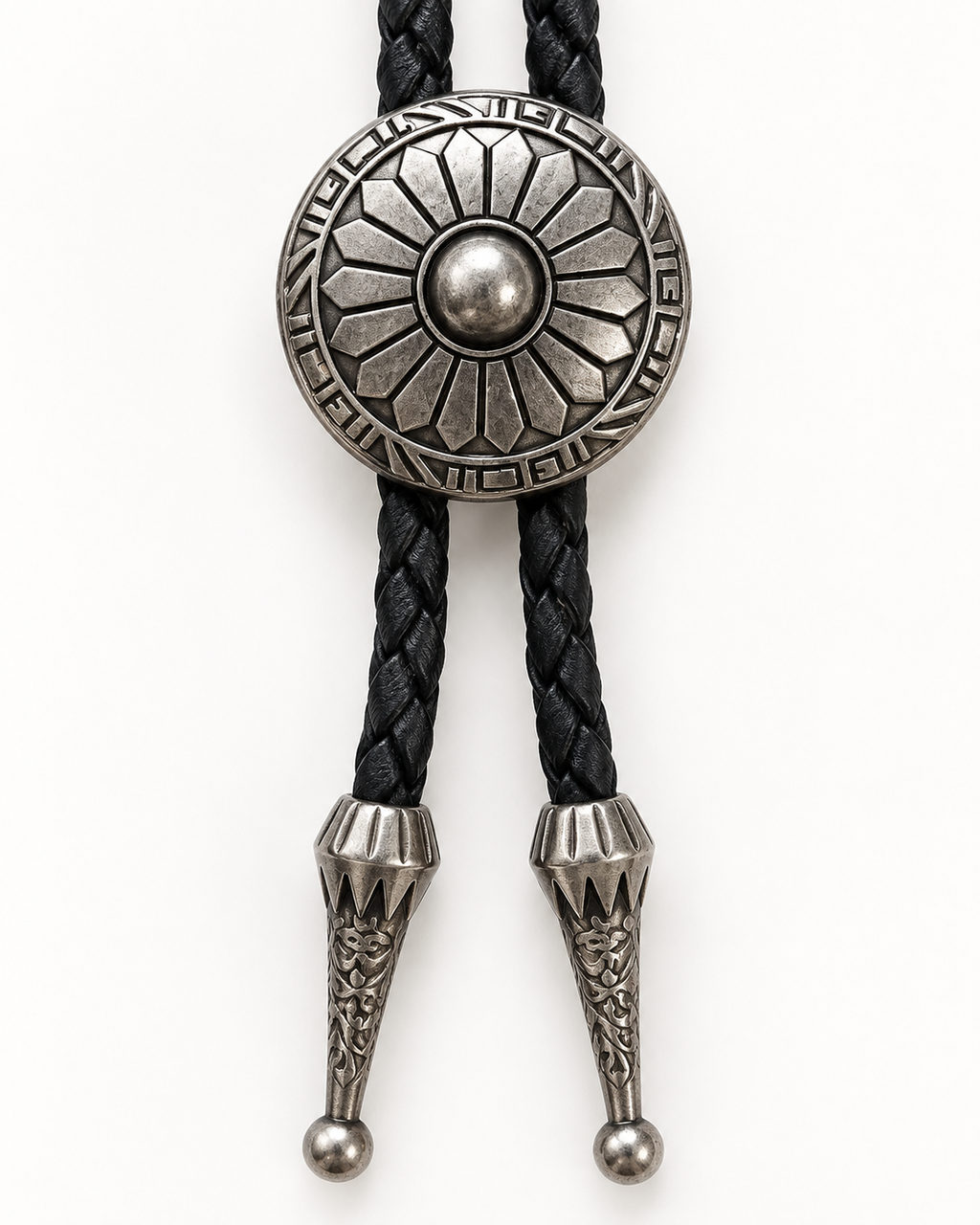 Bolo Tie Rosace du Désert