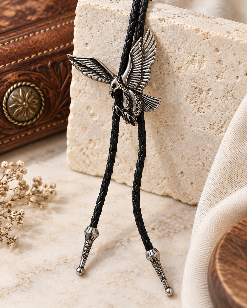 Bolo Tie Aigle de la Liberté