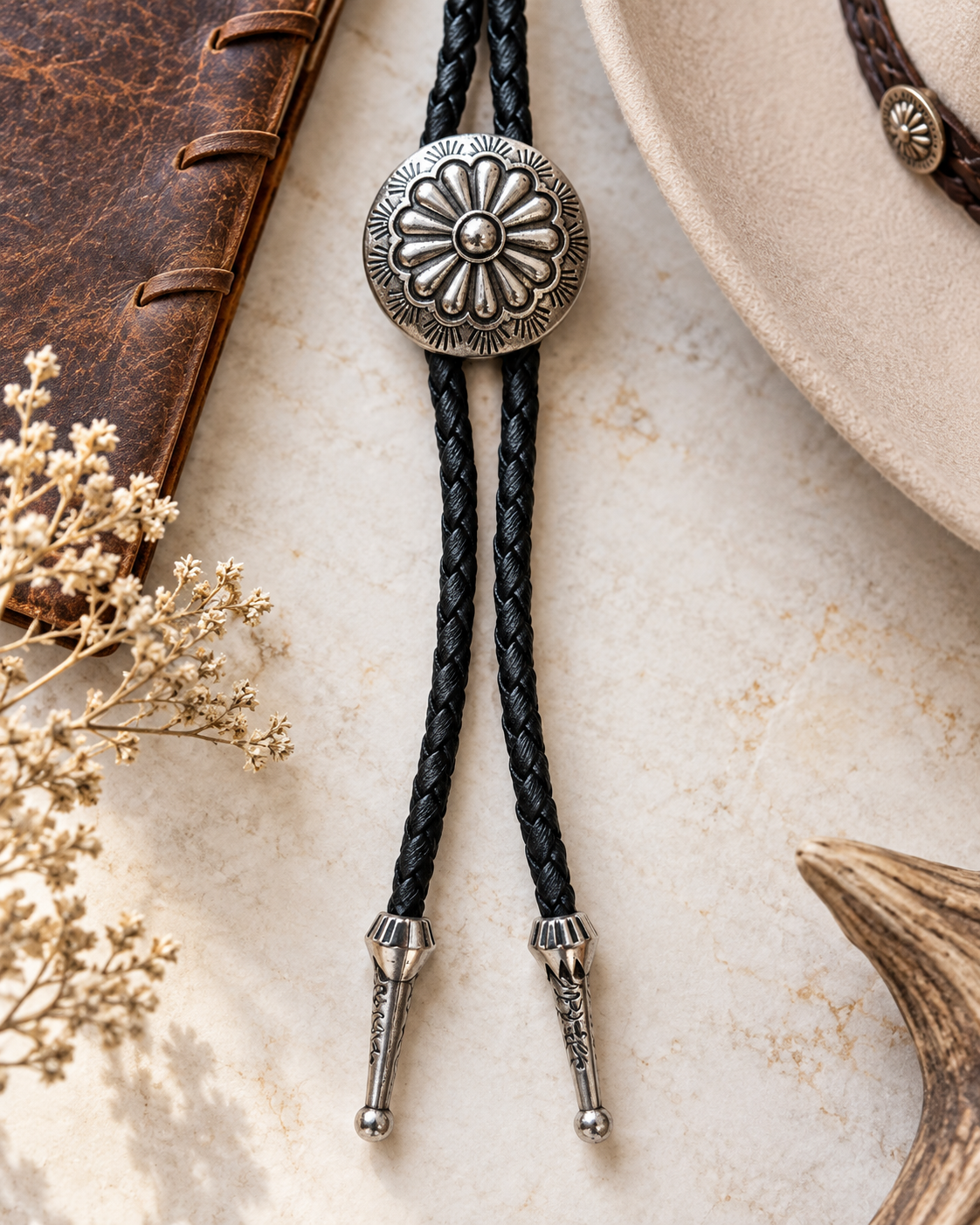 Bolo Tie Fleur du Canyon