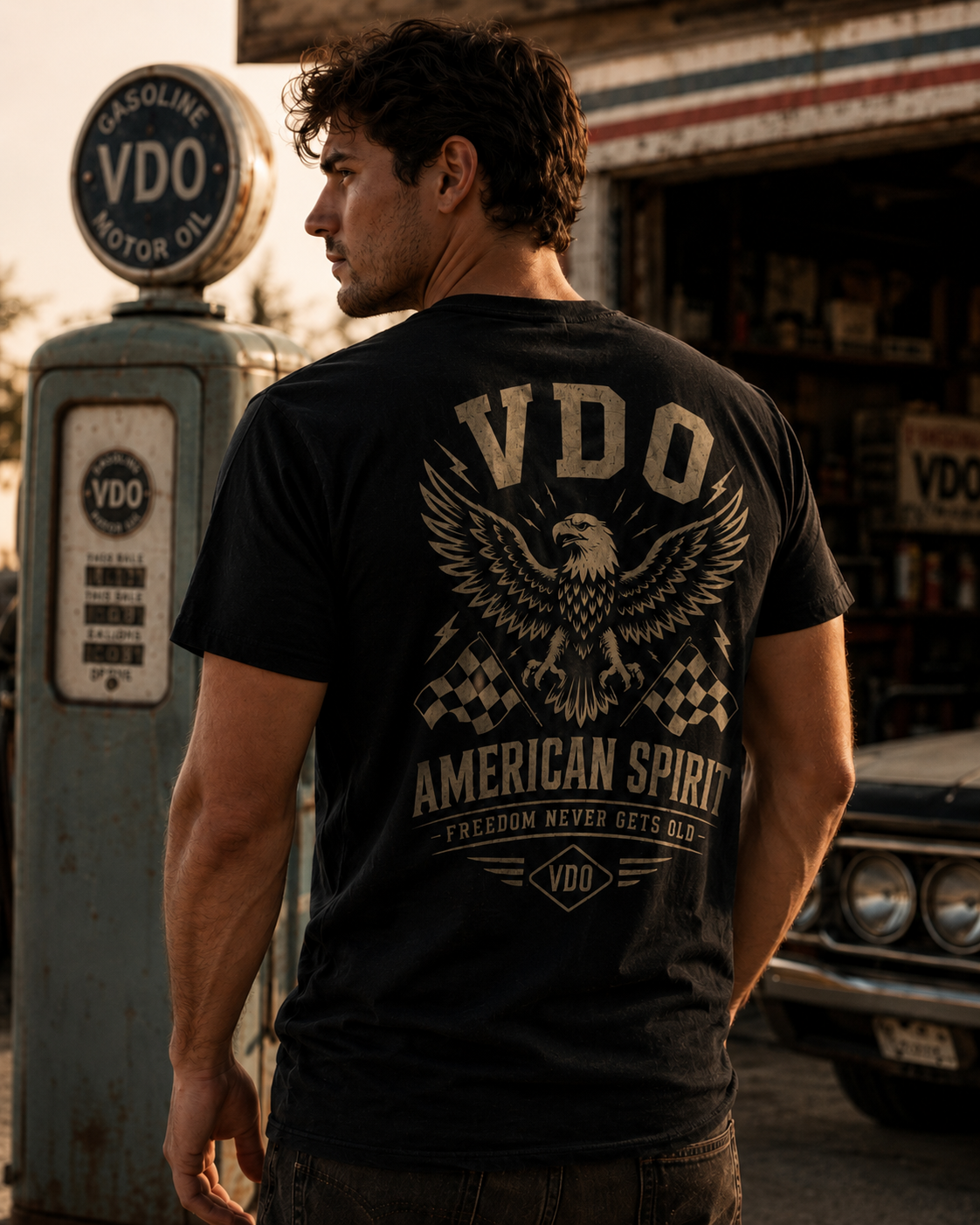 Tee-shirt VDO American Spirit