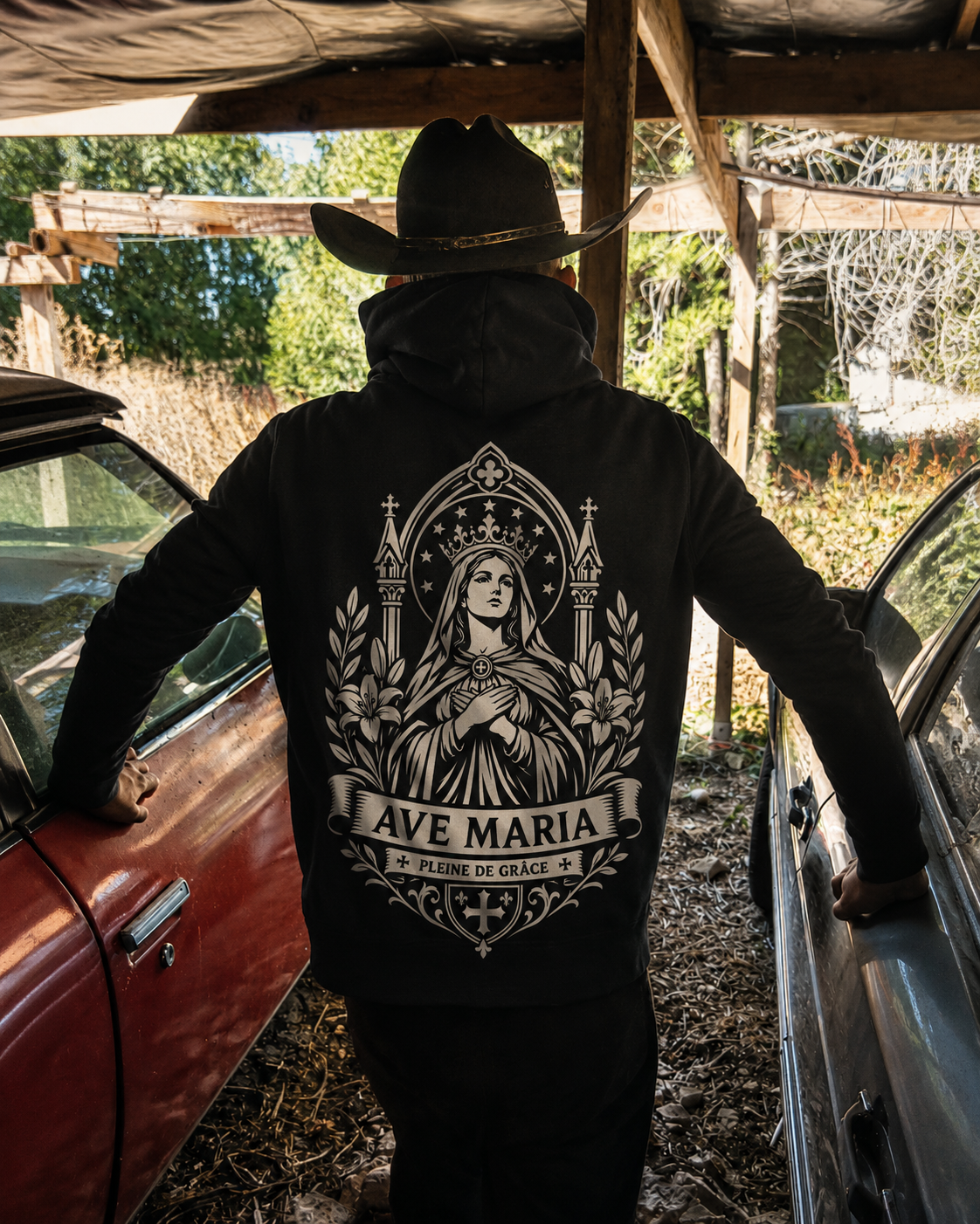 Hoodie Ave Maria — Foi & Héritage