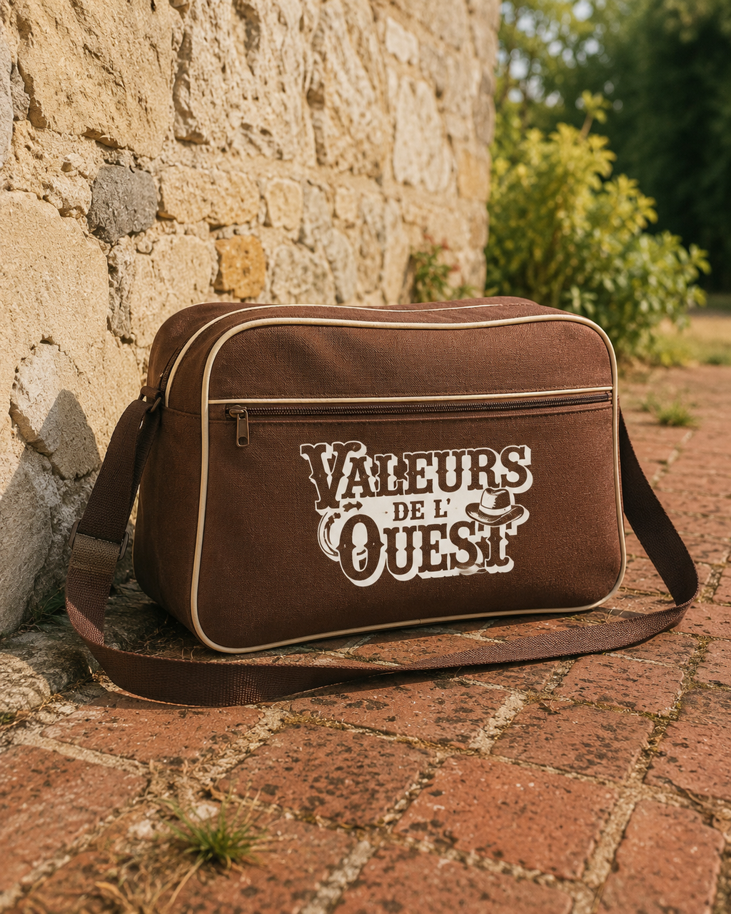 Sac à bandoulière marron — Édition limitée