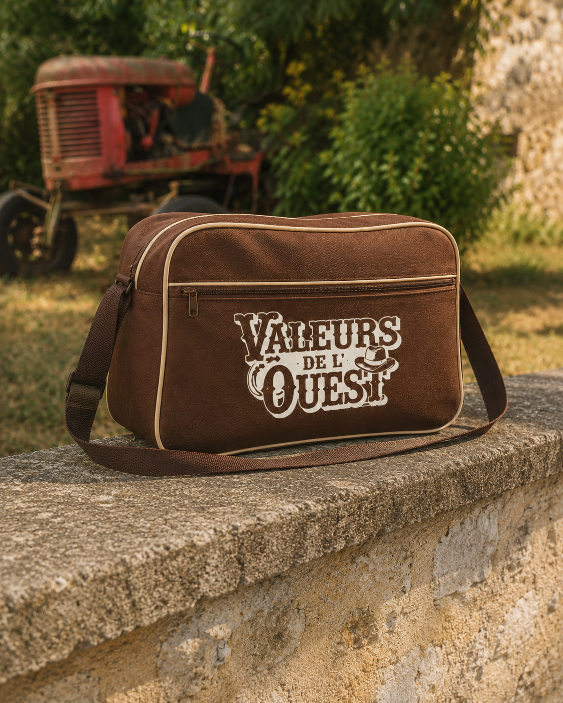 Sac à bandoulière marron — Édition limitée