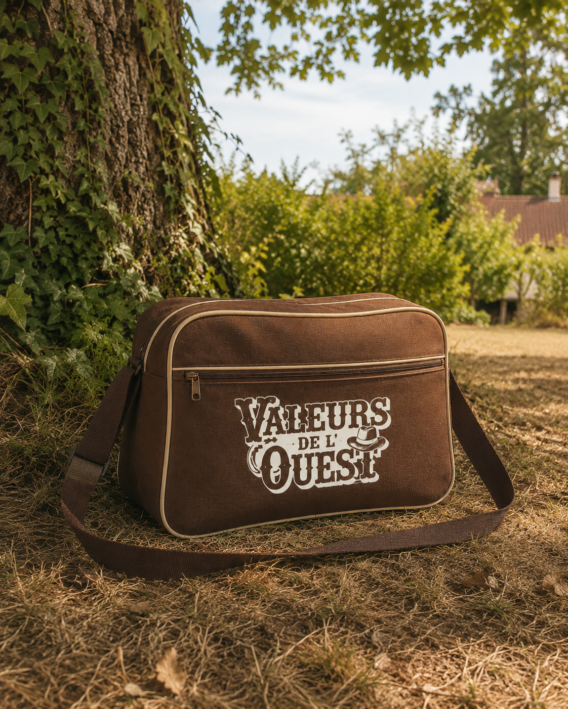 Sac à bandoulière marron — Édition limitée
