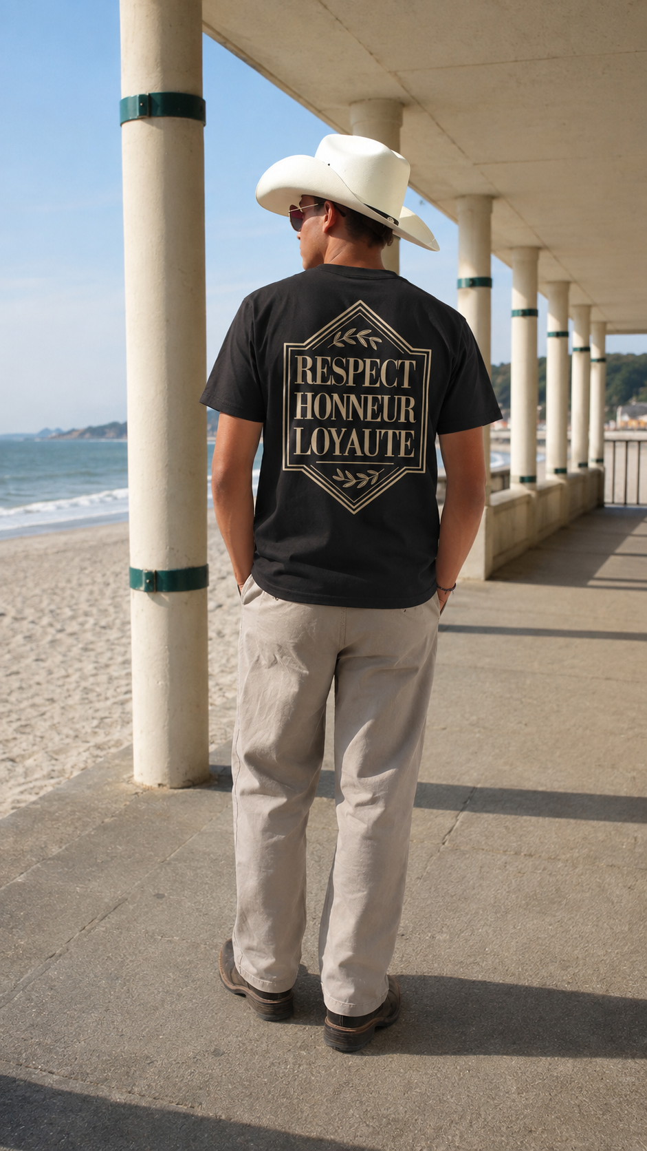 Tee-shirt Respect, honneur, loyauté