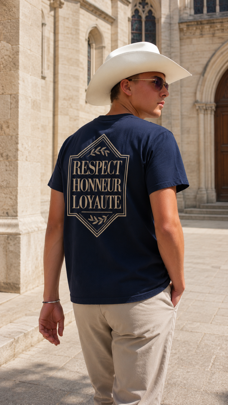 Tee-shirt Respect, honneur, loyauté