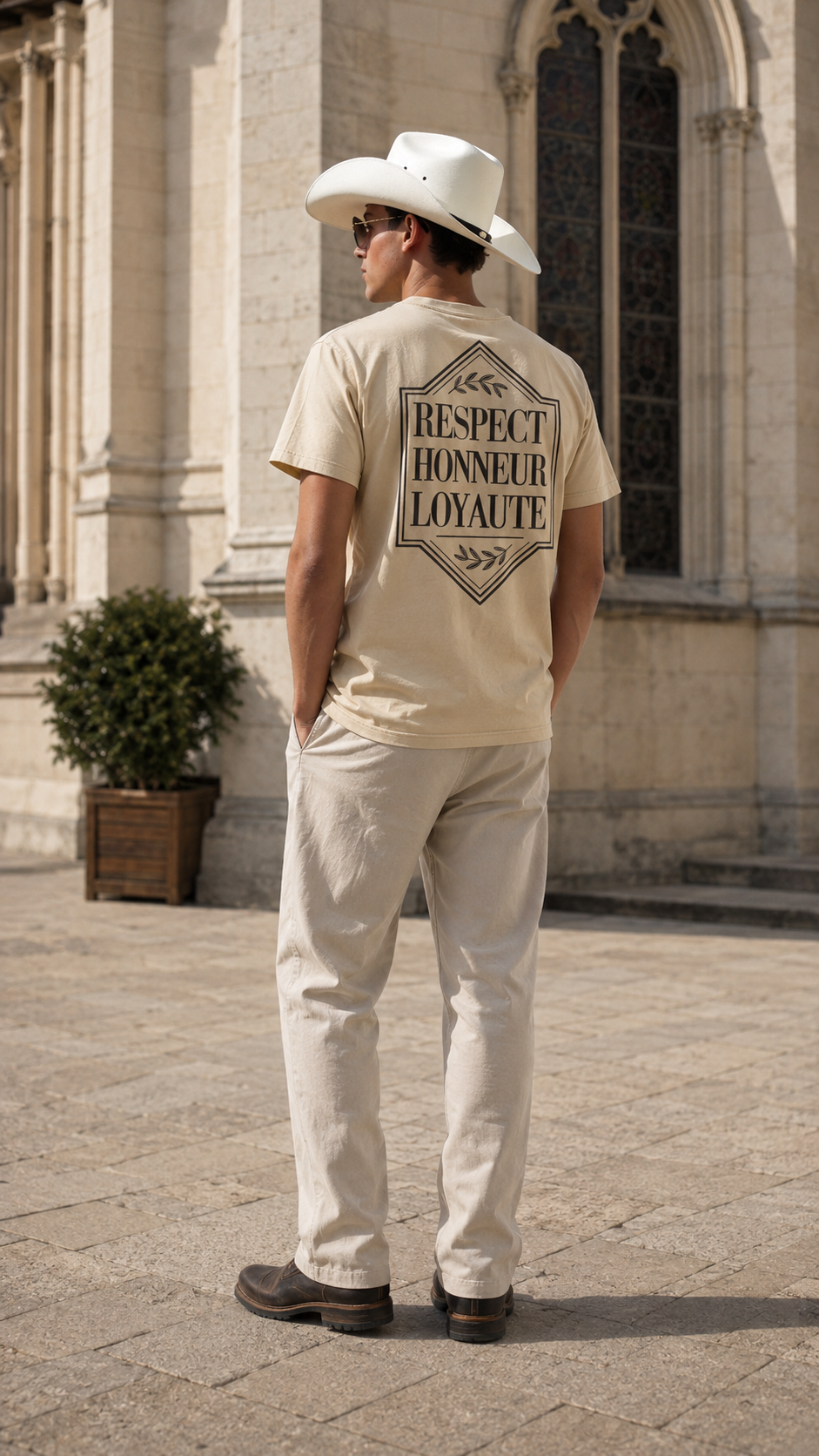 Tee-shirt Respect, honneur, loyauté