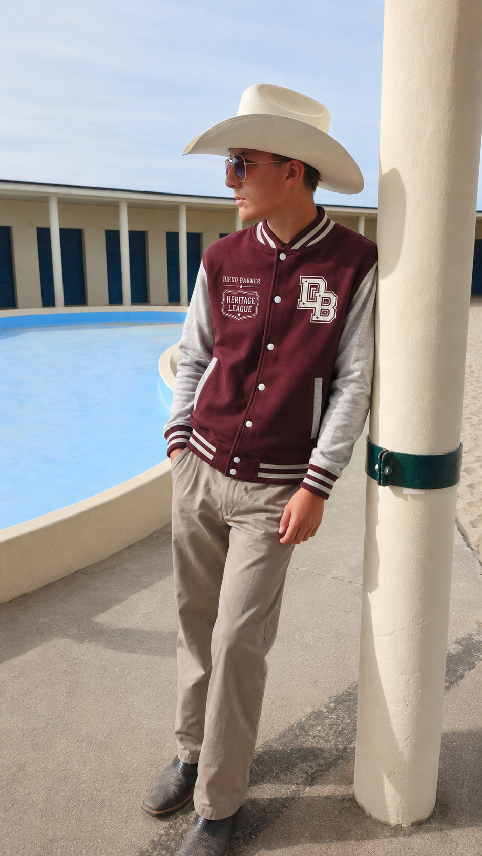 Veste Varsity « HERITAGE HORSE » — Heritage League