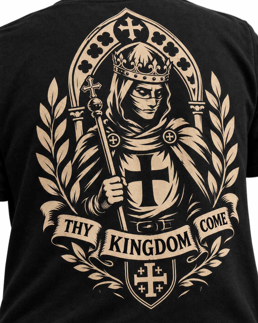 Tee-shirt Baudouin IV — Foi & Héritage