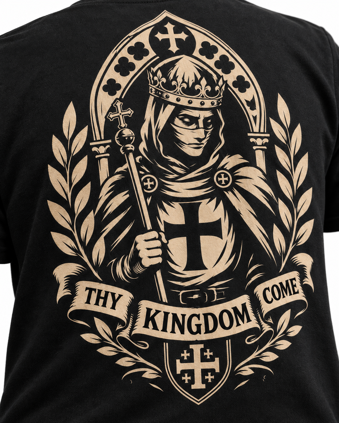Tee-shirt Baudouin IV — Foi & Héritage