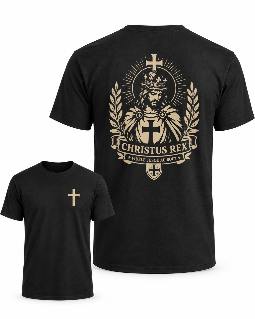 Tee-shirt Le Christ — Foi & Héritage