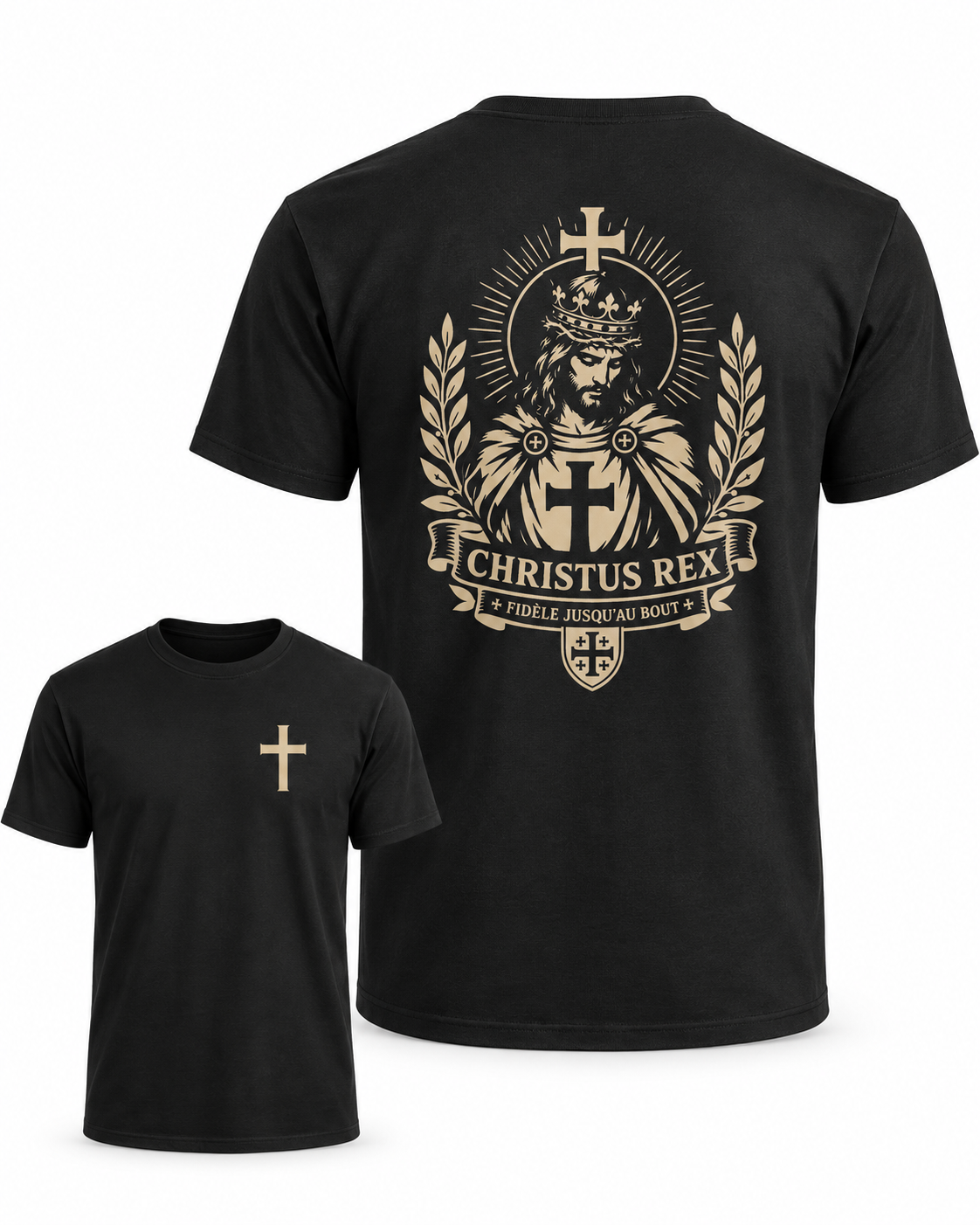 Tee-shirt Le Christ — Foi & Héritage