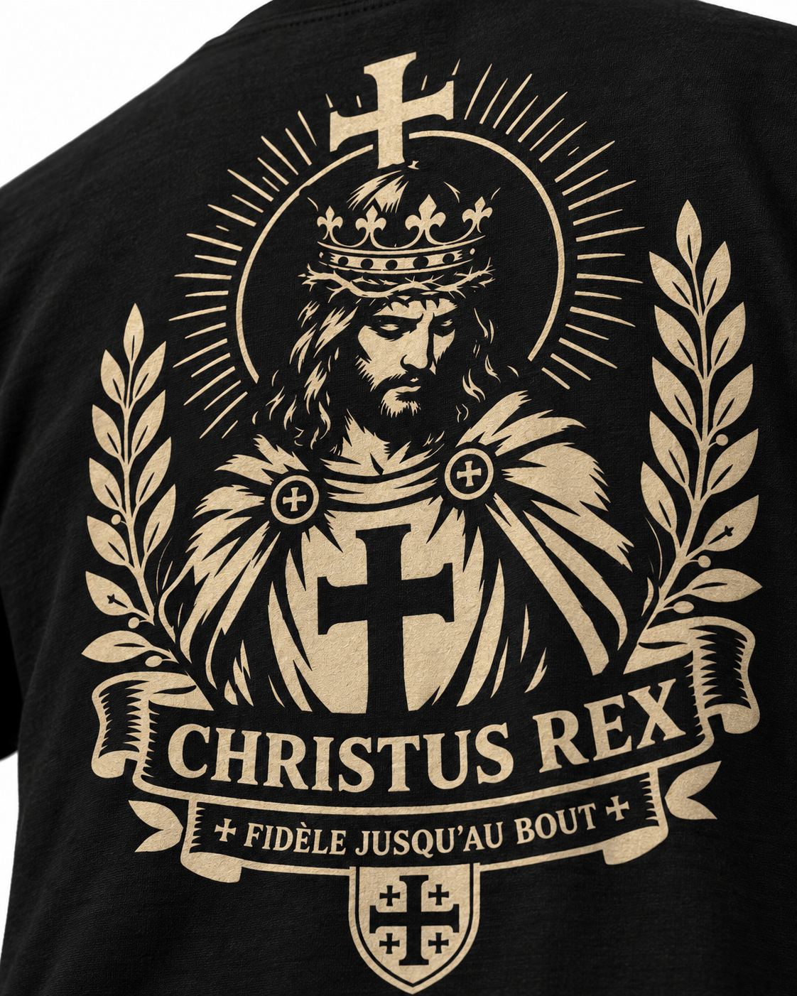 Tee-shirt Le Christ — Foi & Héritage