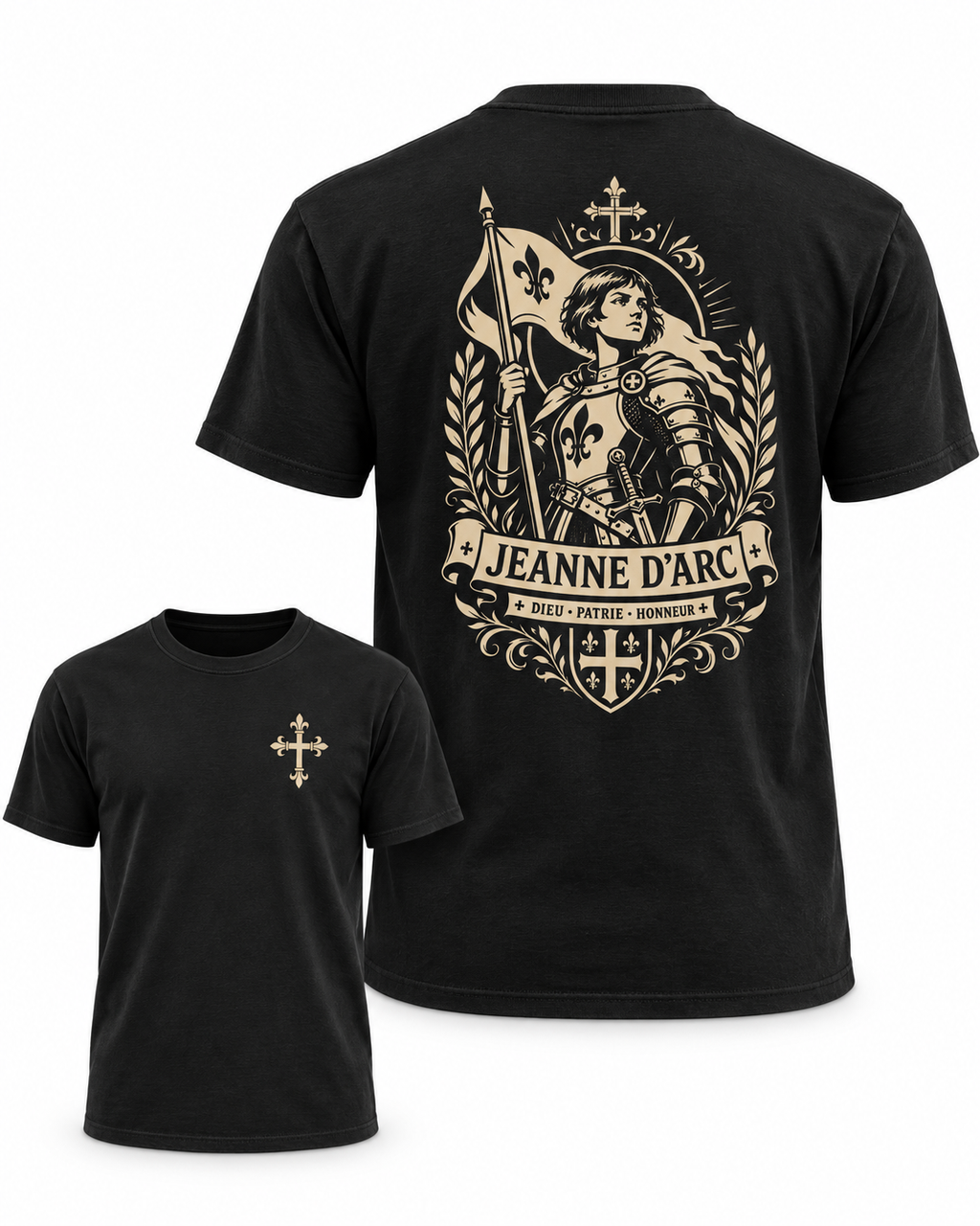 Tee-shirt Jeanne d’Arc — Foi & Héritage