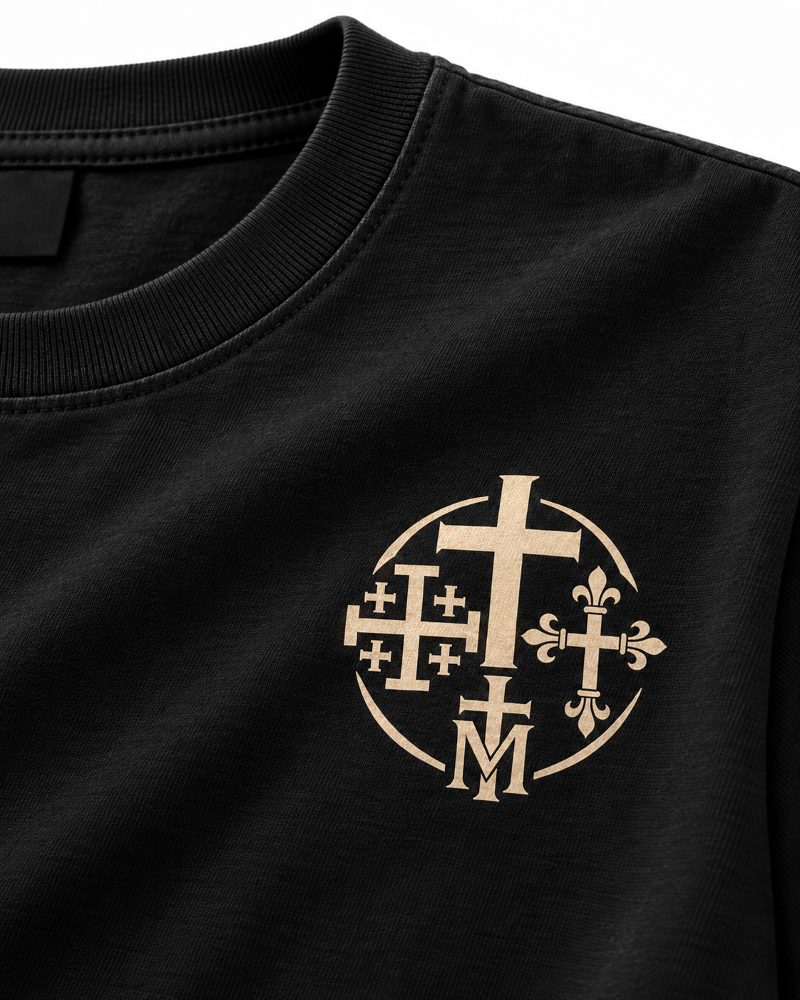 Tee-shirt Les Croix de l’Histoire — Foi & Héritage