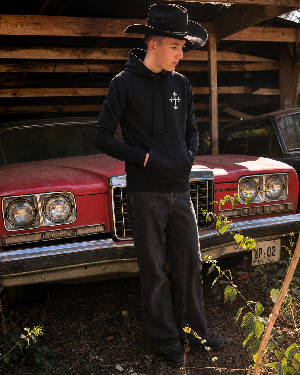 Hoodie Jeanne d’Arc — Foi & Héritage