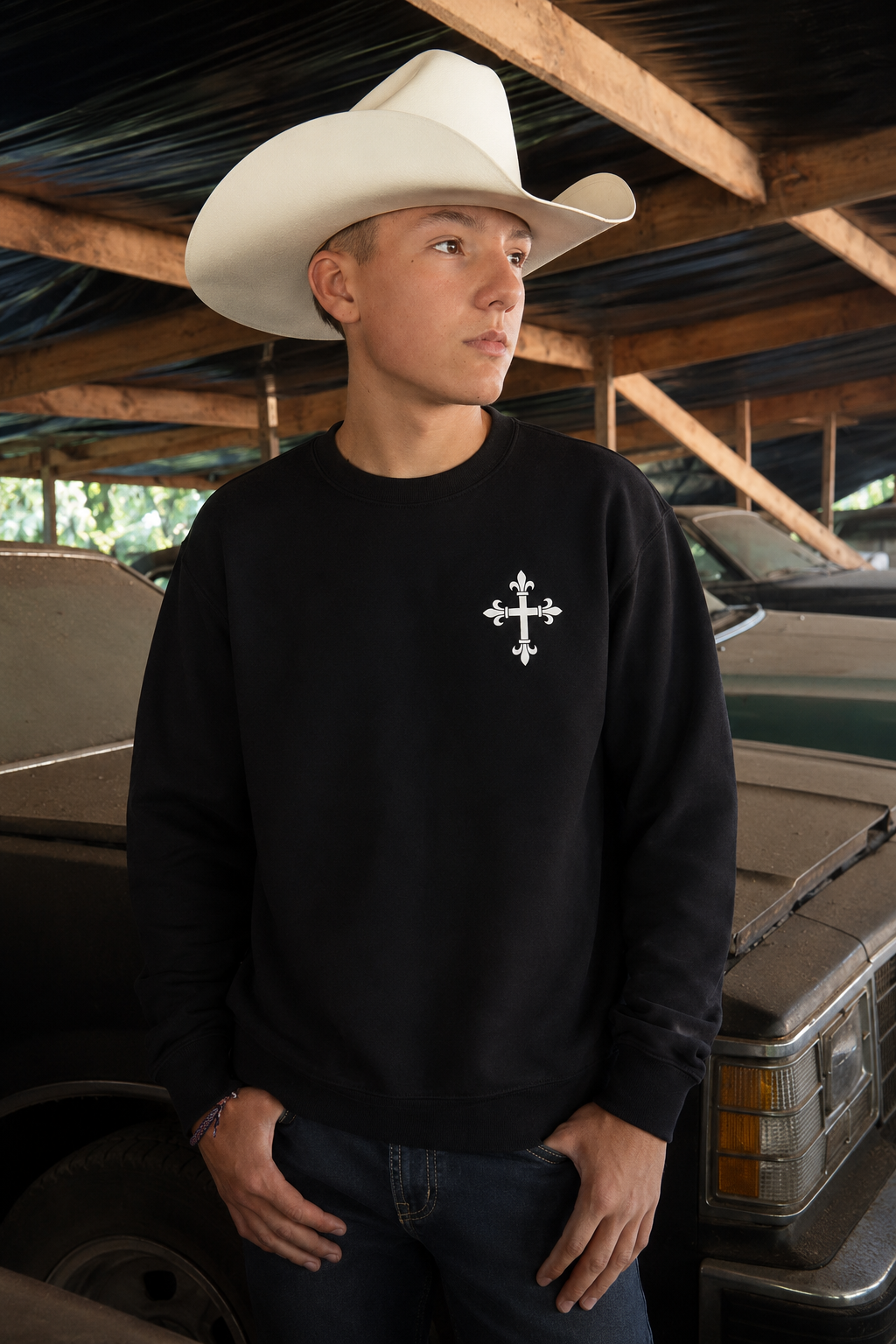 Hoodie Jeanne d’Arc — Foi & Héritage