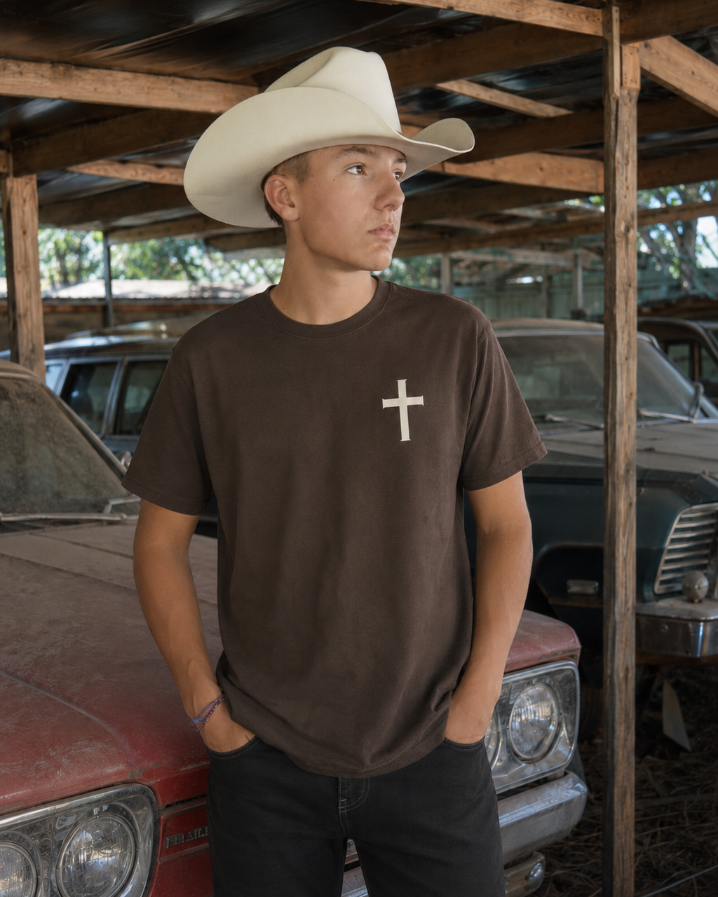Tee-shirt Le Christ — Foi & Héritage