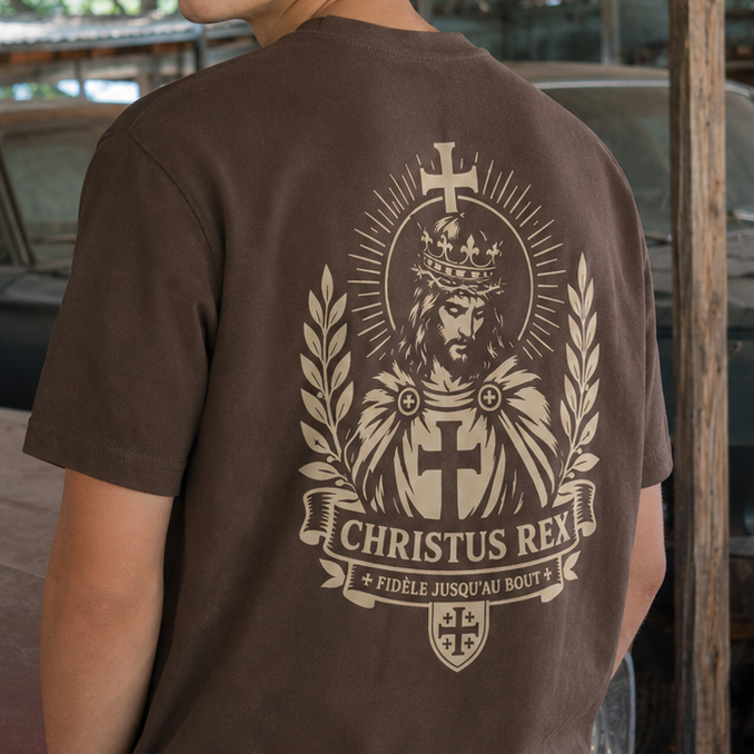 Tee-shirt Le Christ — Foi & Héritage