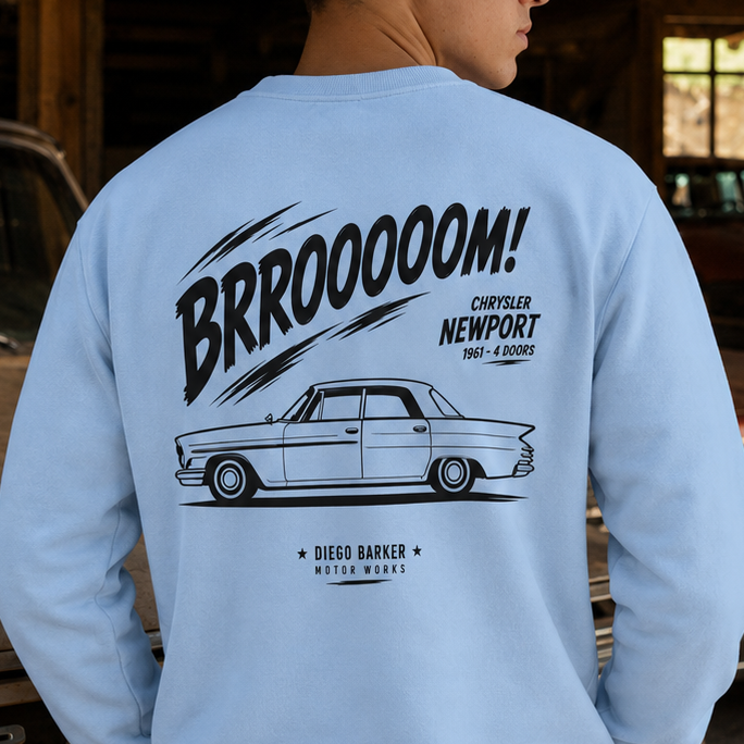 Hoodie Chrysler Newport — BRROOOOM!