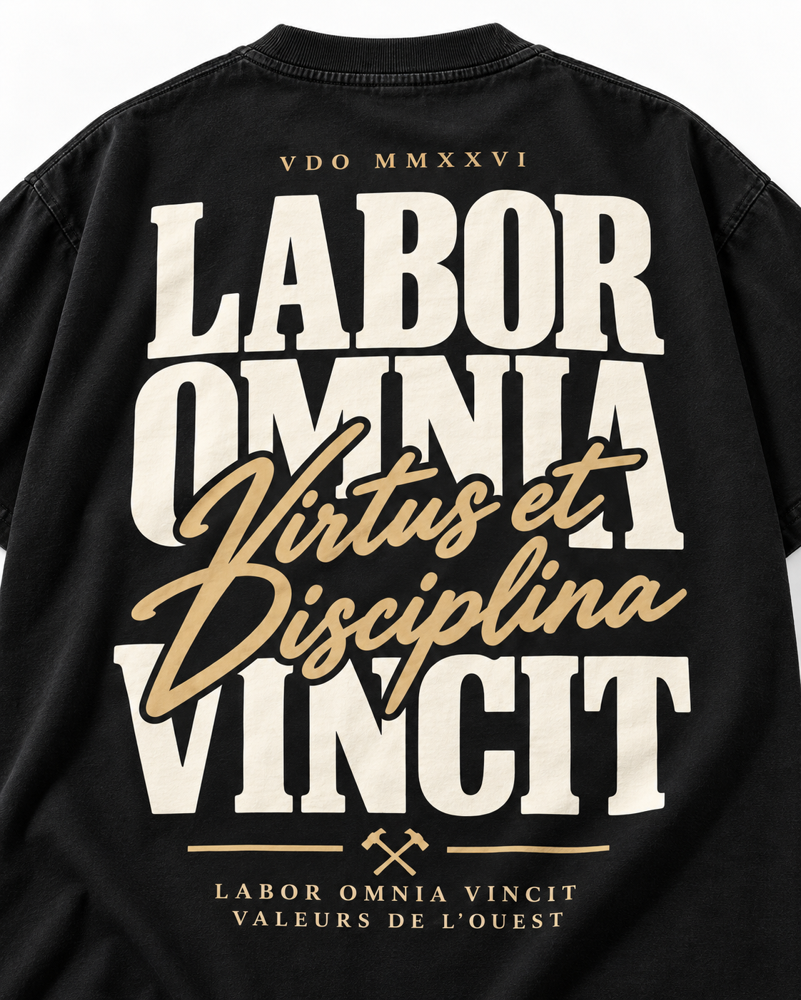 Tee-shirt Labor Omnia Vincit — Virtus
