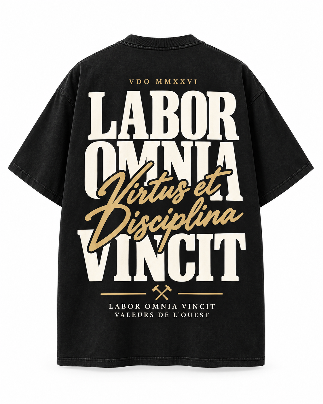 Tee-shirt Labor Omnia Vincit — Virtus