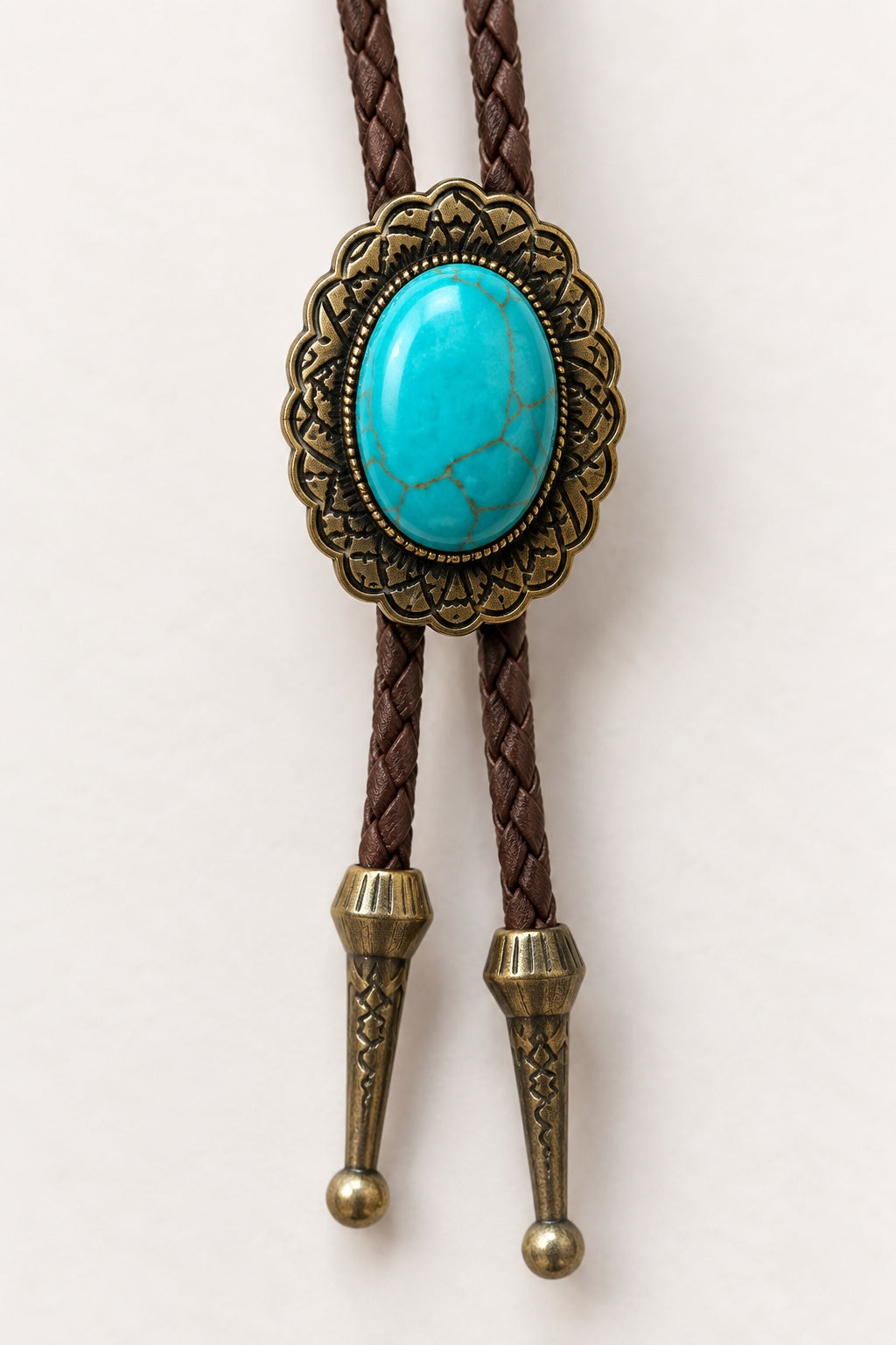 Bolo Tie Turquoise Héritage