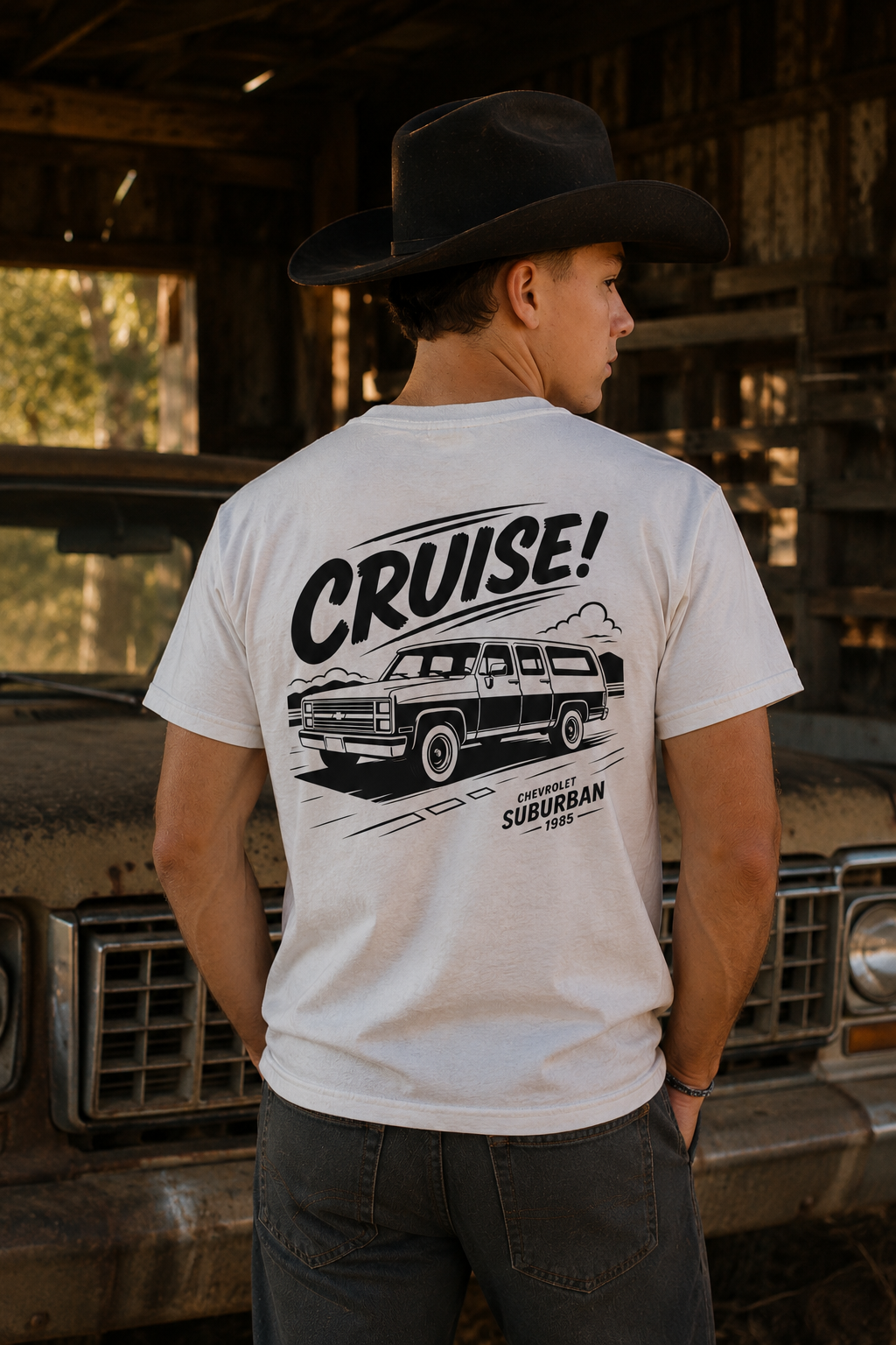 Tee-shirt Chevrolet Suburban 1985 — CRUISE!