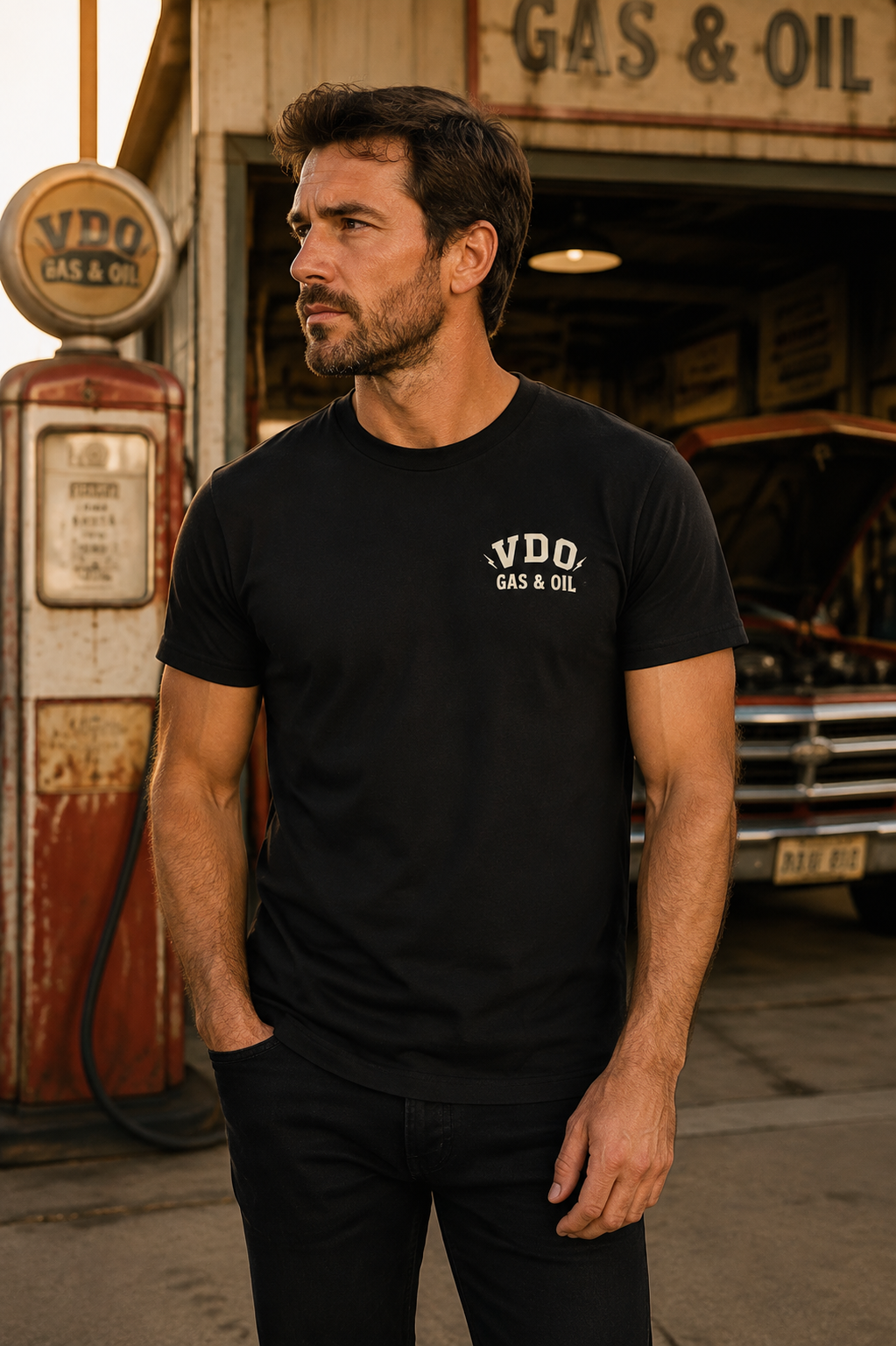 Tee-shirt VDO Gas & Oil