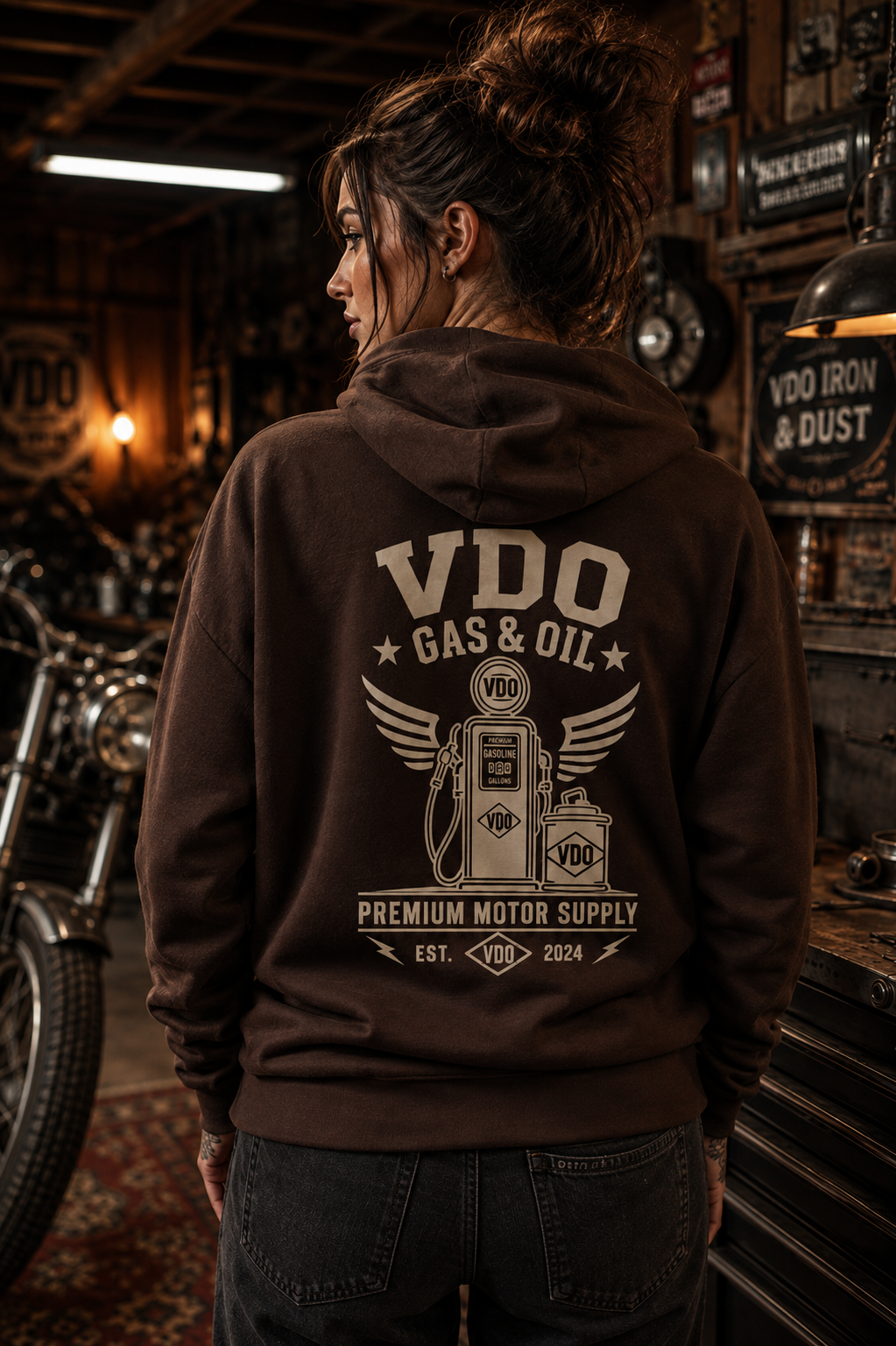 Hoodie VDO Gas & Oil