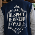 Veste varsity – Respect, honneur, loyauté