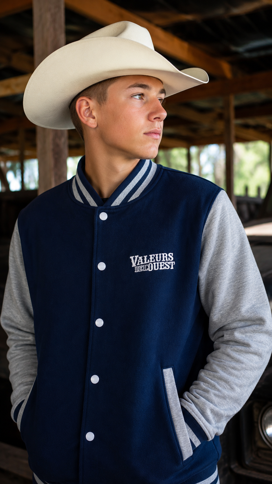 Veste varsity – Respect, honneur, loyauté