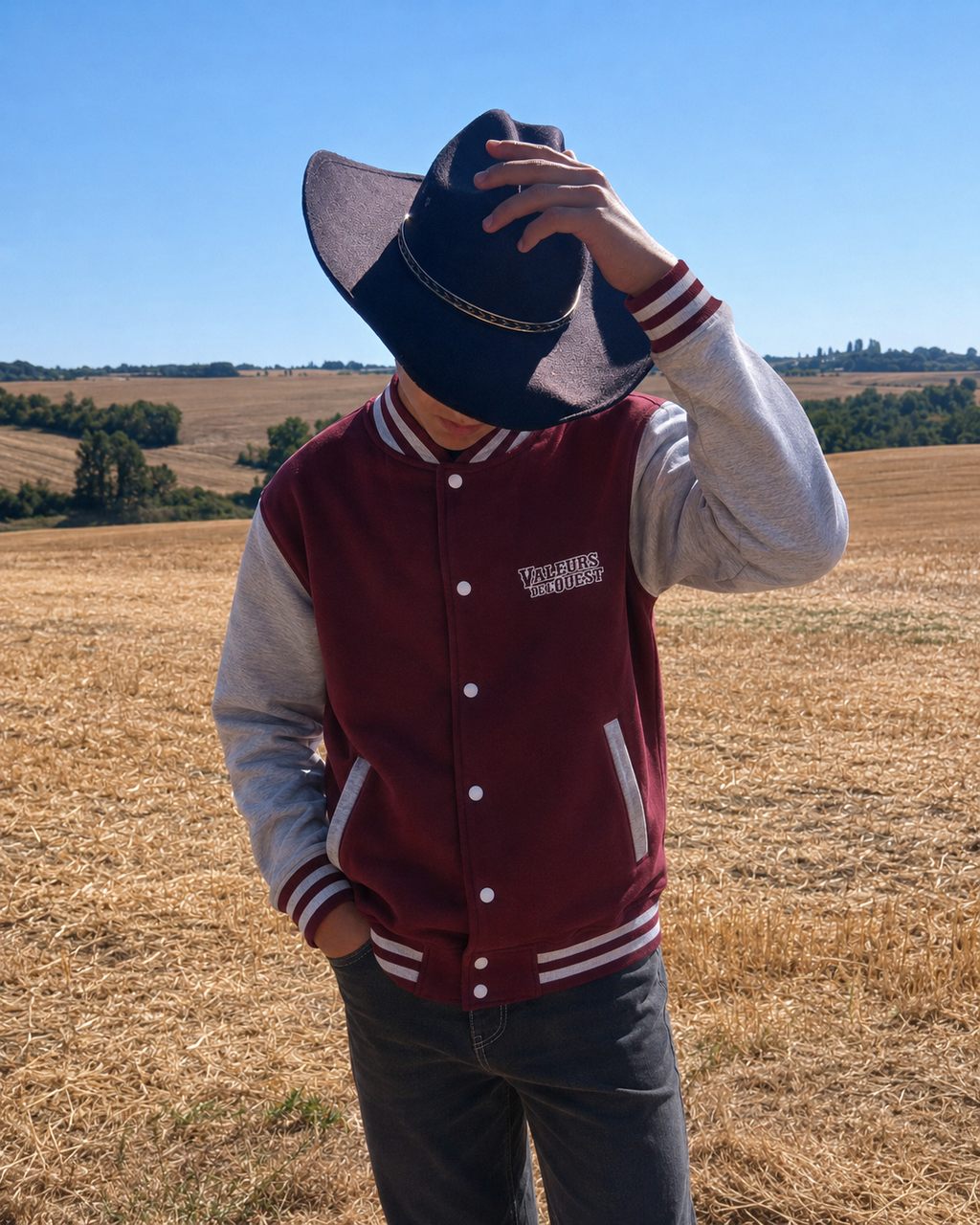 Veste varsity – Terres de Caractère