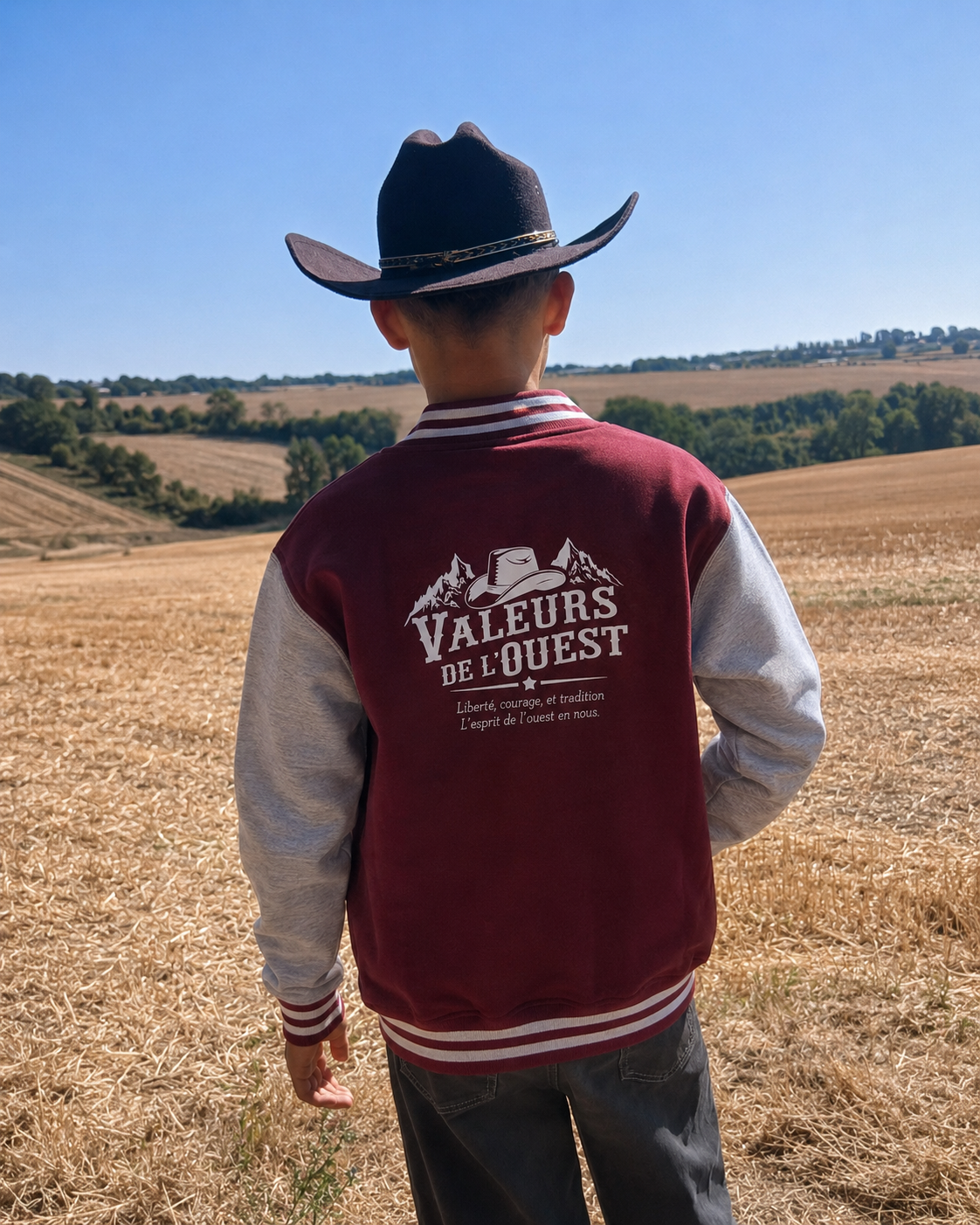 Veste varsity – Terres de Caractère