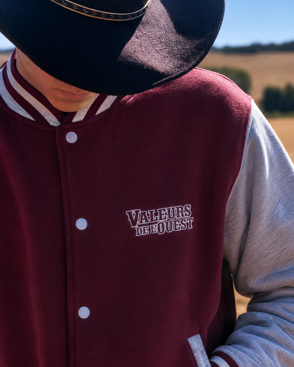 Veste varsity – Terres de Caractère