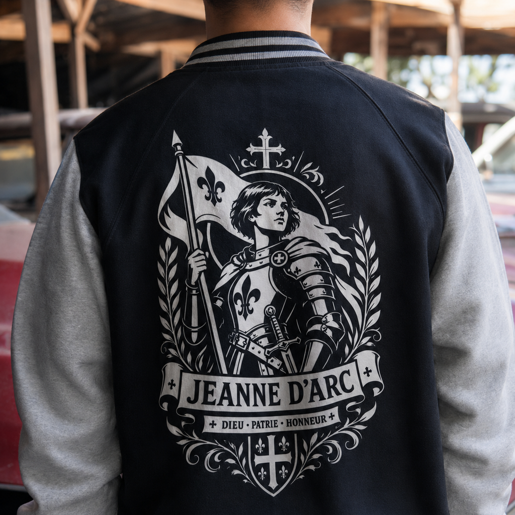 Veste varsity – Jeanne d’Arc