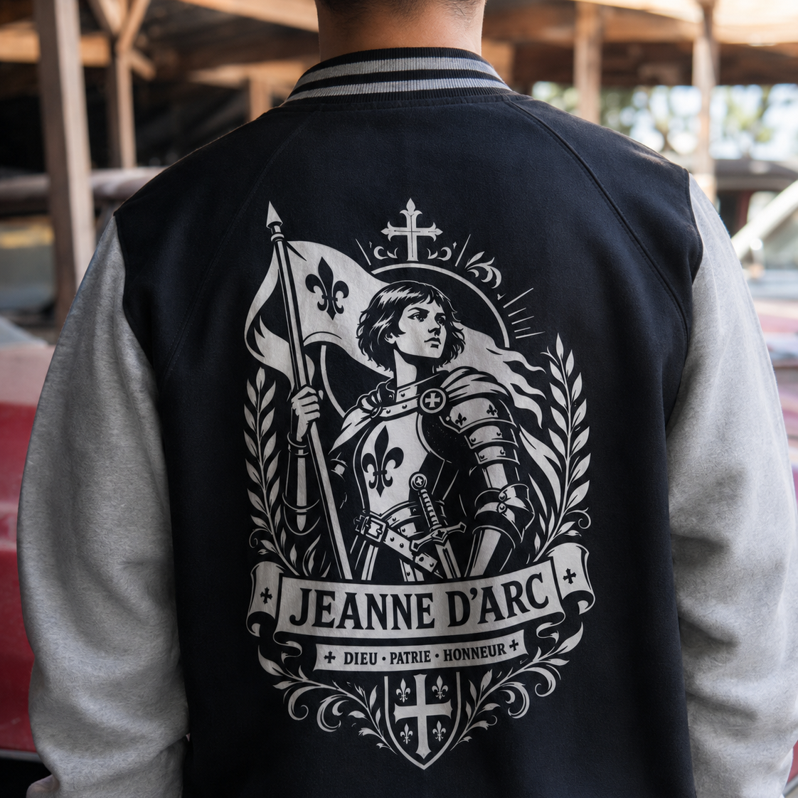 Veste varsity – Jeanne d’Arc