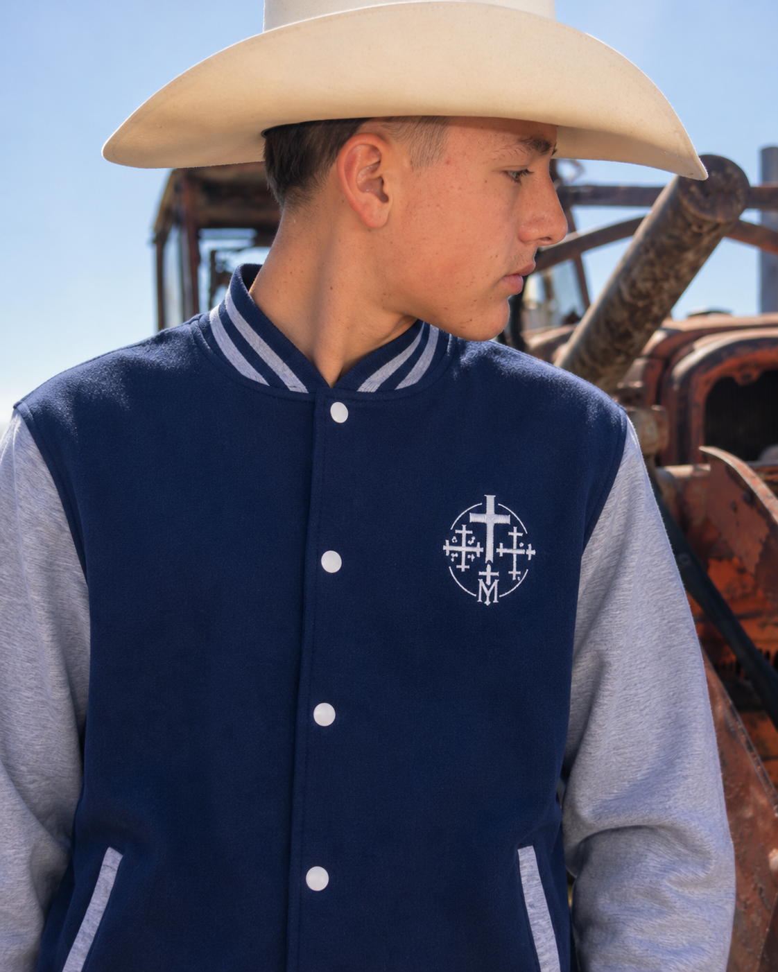 Veste varsity – Les Croix de l’Histoire