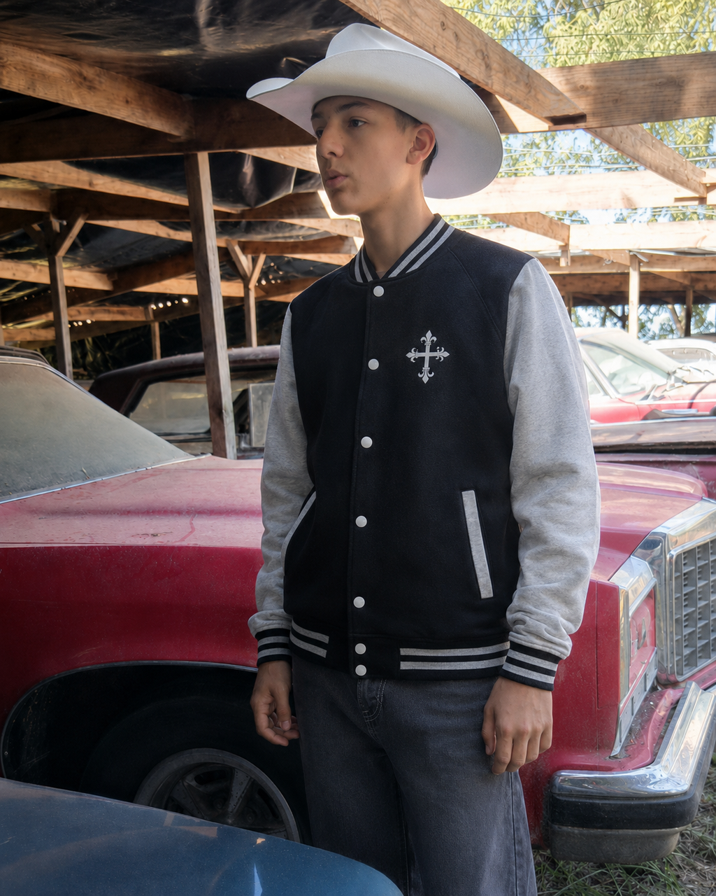 Veste varsity – Jeanne d’Arc