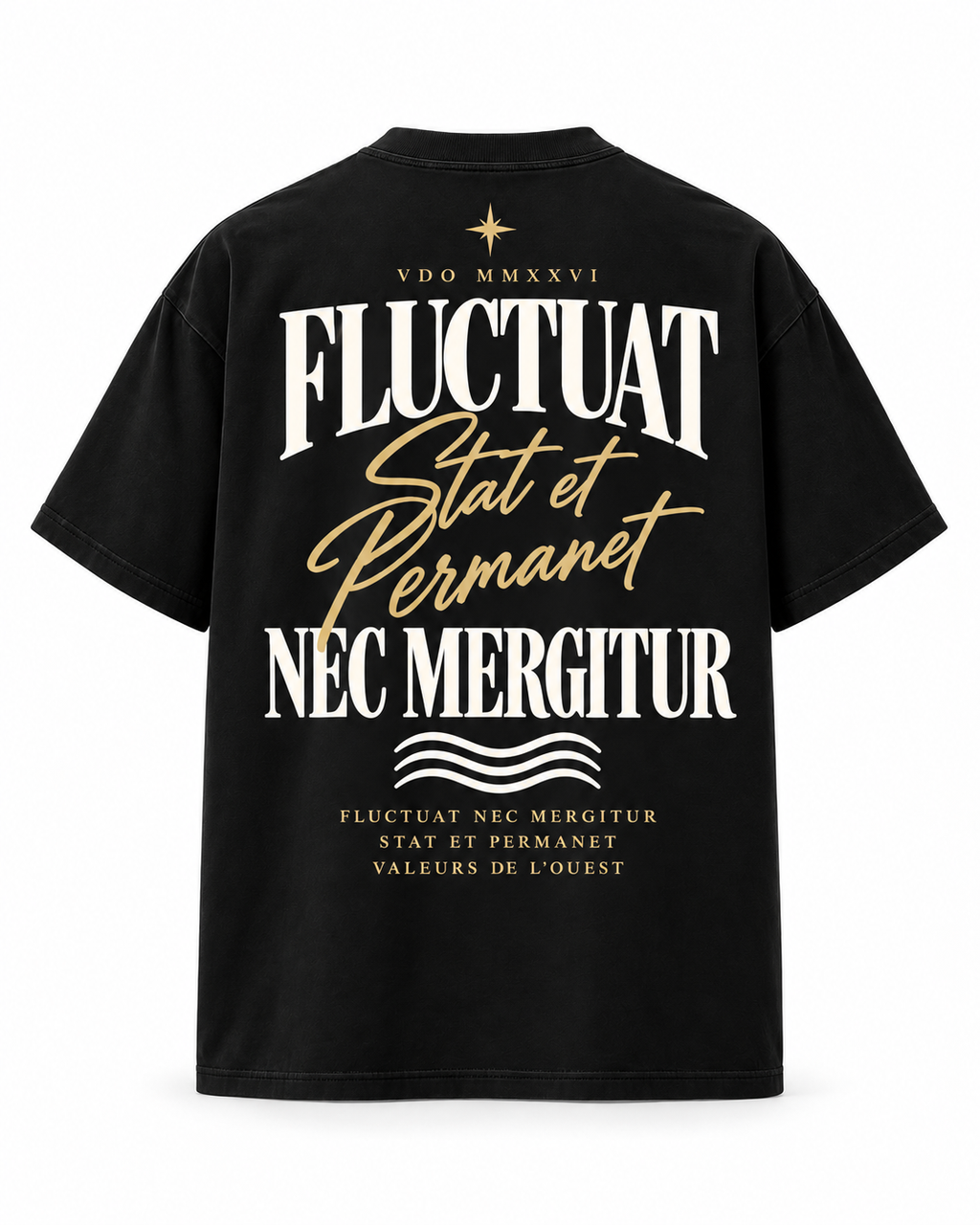 Tee-shirt Fluctuat Nec Mergitur — Virtus