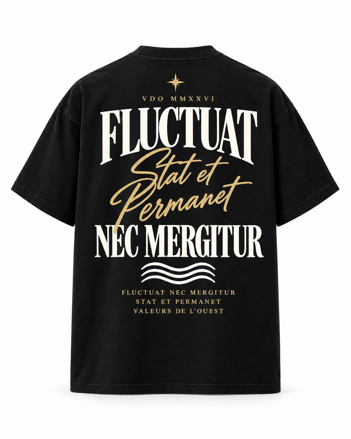 Tee-shirt Fluctuat Nec Mergitur — Virtus