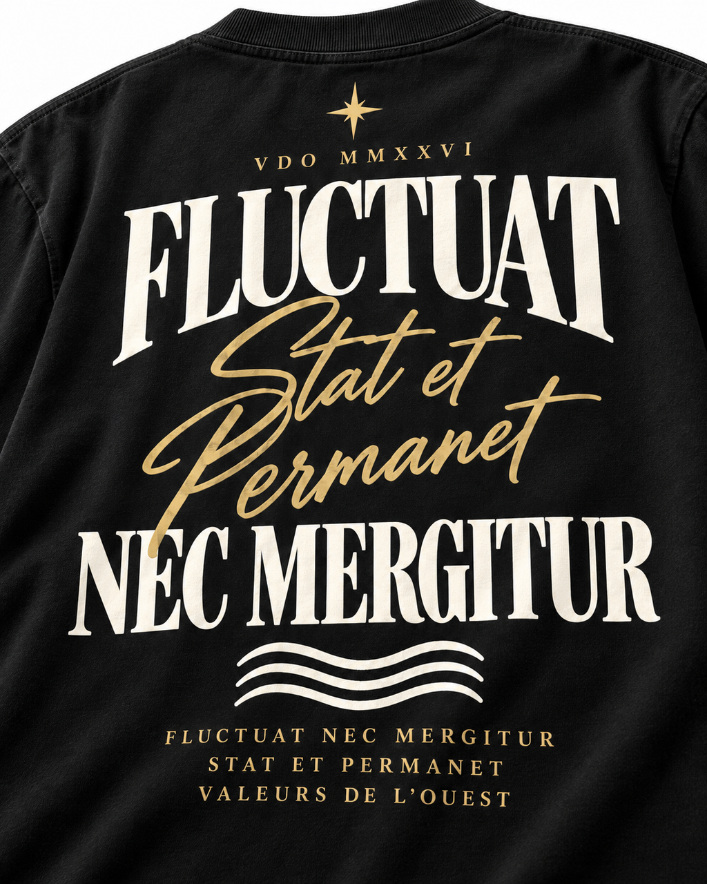 Tee-shirt Fluctuat Nec Mergitur — Virtus