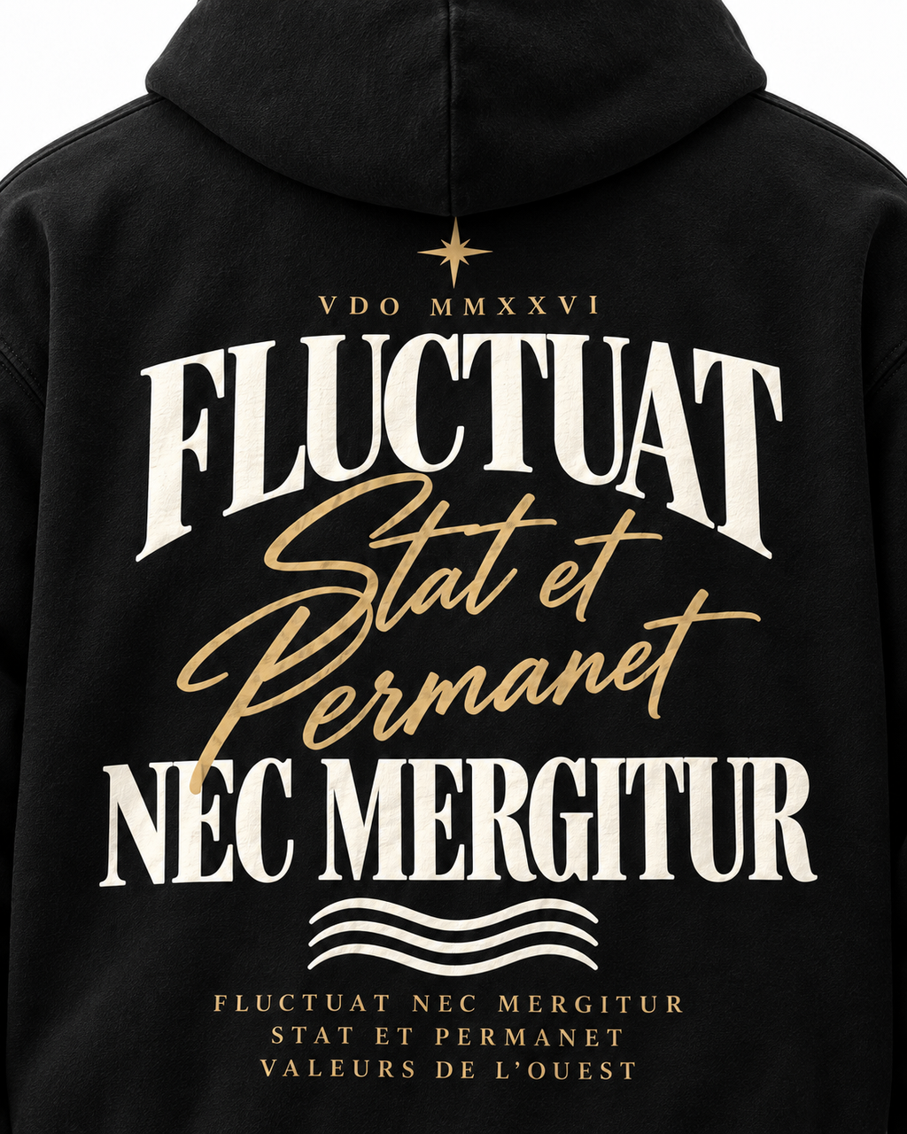 Hoodie Fluctuat Nec Mergitur — Virtus