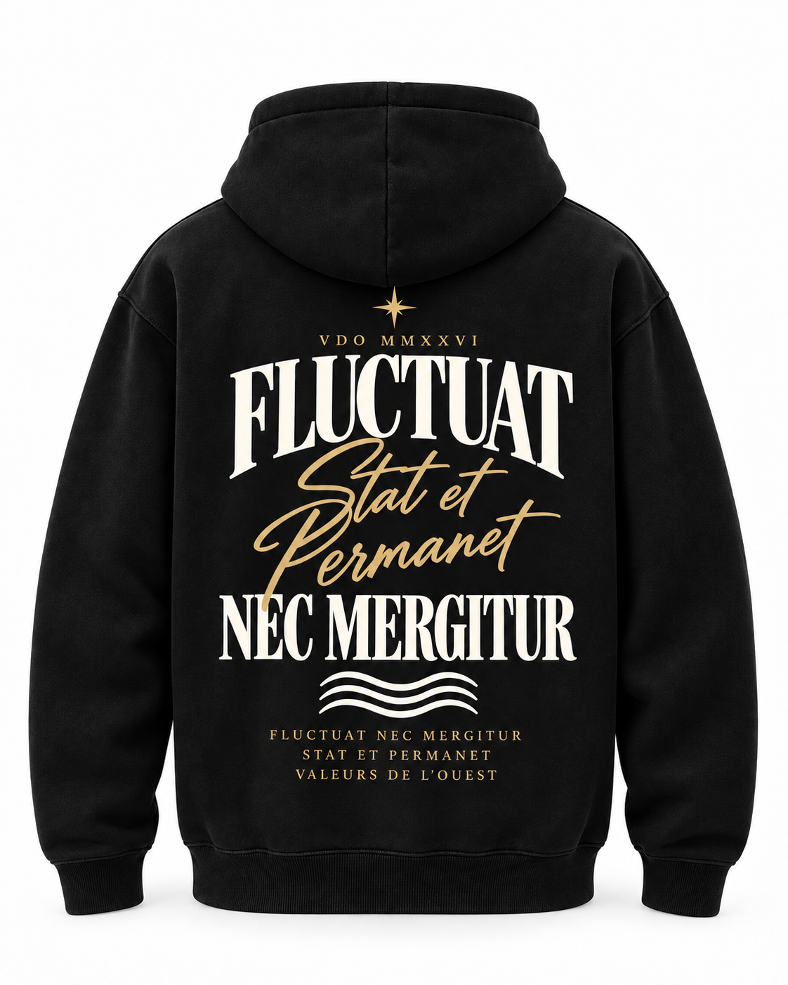 Hoodie Fluctuat Nec Mergitur — Virtus