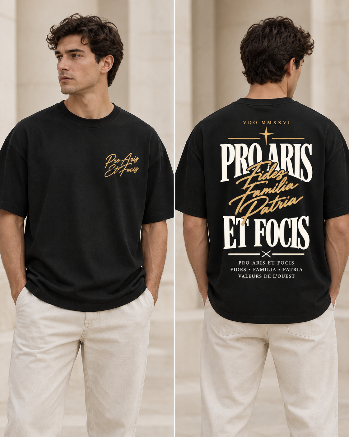 Tee-shirt Pro Aris et Focis — Virtus